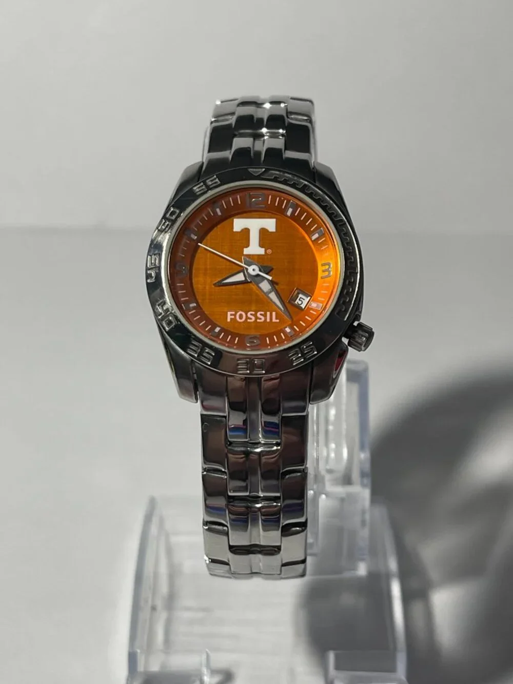 Tennessee Volunteers NCAA Stainless-Steel Women's Watch by Fossil NEW